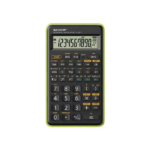 Tudományos számológép Sharp EL-501T, zöld