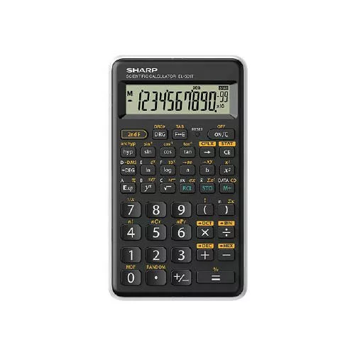 Tudományos számológép Sharp EL-501T, fehér