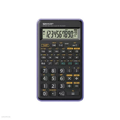 Számológép Sharp EL-501T tudományos fehér tokkal