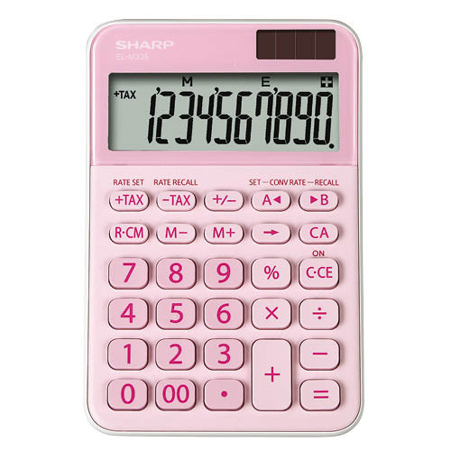Asztali számológép Sharp EL-M335B rózsaszín