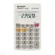 Számológép Sharp EL-233BBK  zsebszámoló