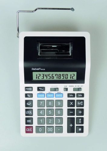 Számológép Rebell PDC20 szalagos