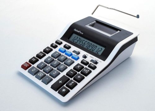 Számológép Rebell PDC20 szalagos