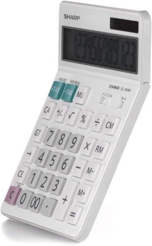 Számológép Sharp EL-340W asztali