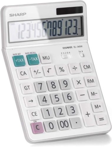 Számológép Sharp EL-340W asztali