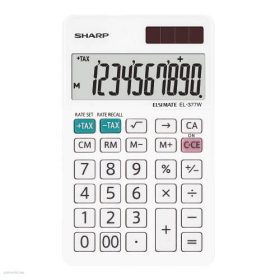 Számológép Sharp EL-377W asztali