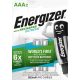 Akkumulátor Energizer Extreme mikro AAA 800mAh 2db/csm NZRPEO01