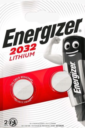 Gombelem Energizer Lithium CR2032 2db/csm NZSLO001