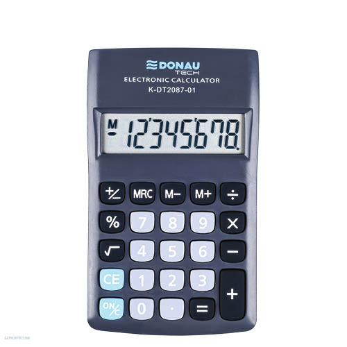 Számológép DONAU TECH K-DT2087 zsebszámoló