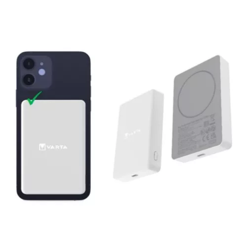 Hordozható akkumulátor Varta Mag Pro Wireless Power Bank, 5000 mAh