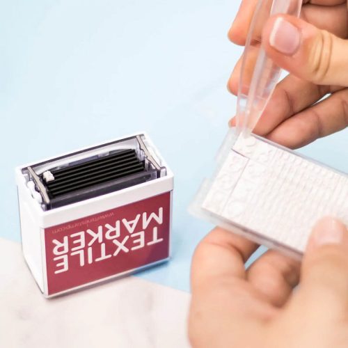 Bélyegzőszett Printer IQ TEXTIL bélyegző 4 soros Colop