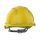 Védősisak, ipari, HDPE, sárga