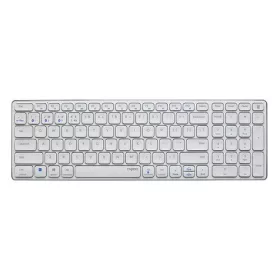   Billentyűzet RAPOO E9700M BLUETOOTH (3.0+4.0) + 2,4GHZ vezeték nélküli fehér