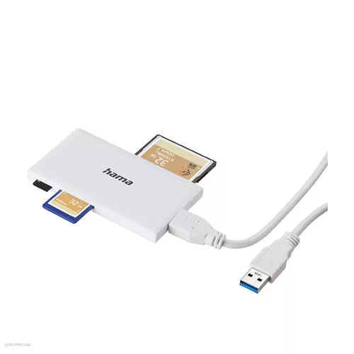Memóriakártya olvasó HAMA USB 3.0 SUPERSPEED "SLIM"