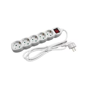 Elosztó 5-ös, 5 m, kapcsolóval, 3G1.5