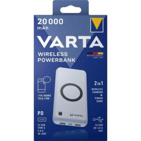   Hordozható akkumulátor VARTA Portable Wireless Power Bank 20000mAh 57909101111