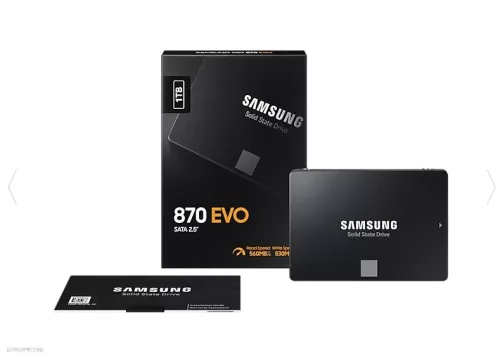 SSD SAMSUNG 1TB 870 EVO SATA MZ-77E1T0B/EU