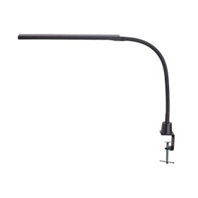   Lámpa asztali LED MAULpirro állítható fényerejű szorítótalppal fekete