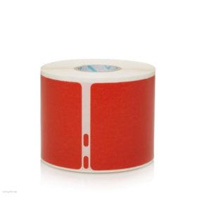 Cím etikett 101x54mm Dymo piros 220 db/tekercs