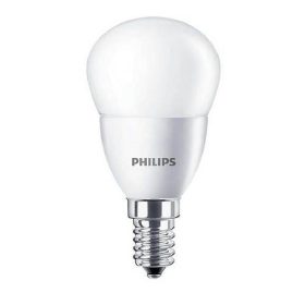   LED izzó, E14, csillár, 5,5W, 470lm, 230V, 2700K, P45, PHILIPS "CorePro"