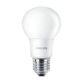   LED izzó, E27, gömb, 8W, 806lm, 2700K, A60, PHILIPS "CorePro"