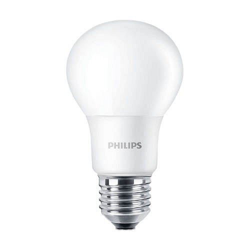 LED izzó, E27, gömb, 8W, 806lm, 2700K, A60, PHILIPS "CorePro"