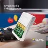 Akkumulátor töltő VARTA Plug Charger + 4x2100mAh R2U AA