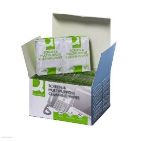 Tisztítókendő többcélú Q-Connect KF04503 100 tasak