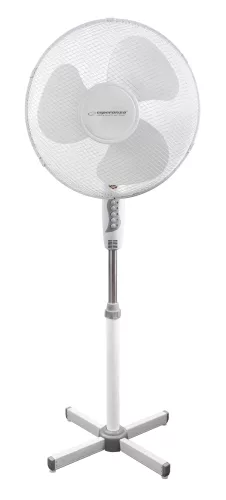 Ventilátor álló, 40 cm, Esperanza Hurricane EHF001WW, fehér