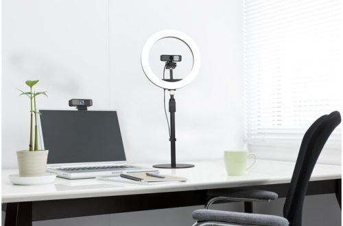 Lámpa LED Kensington L1000 kör alakú, videókonferenciához