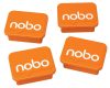 Mágnes fehértáblához 18x22mm narancs NOBO