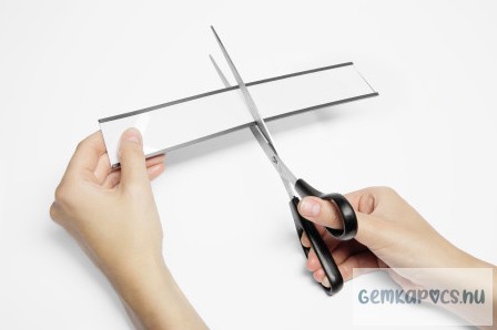 Betétlap A4 méretben, 200x20 mm címkéhez 20 ív/csomag Durable 800002