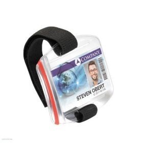   Névkitűző kártyatartó DURABLE flexibilis rögzítéssel 841419