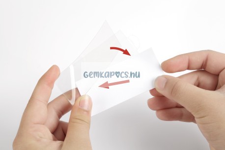 Névkitűző DURABLE CLASSIC 34x74 mm, mágnessel 854223 10db/csom