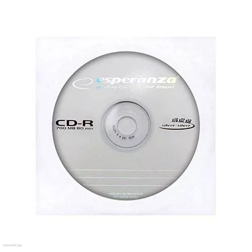 CD-R Philips 700MB írható 52x papírtokos