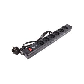   Elosztó túlfeszültségvédelmi funkcióval EATON Protection strip 6 DIN + TEL