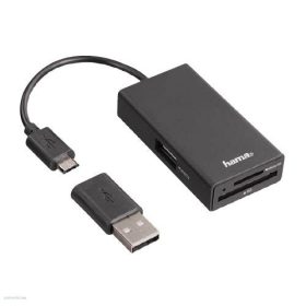 Memóriakártya olvasó + USB HUB