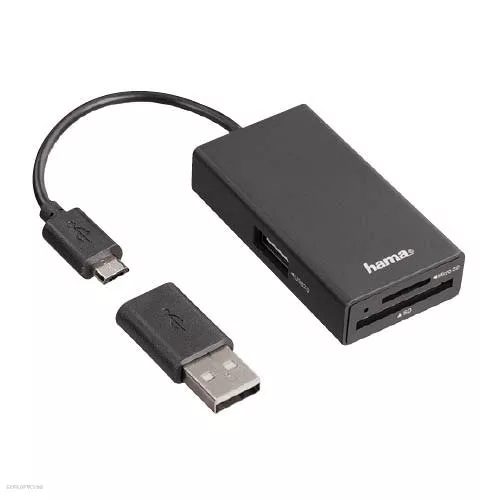 Memóriakártya olvasó + USB HUB