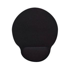   Egérpad csuklótámasszal Manhattan géltöltésű 434362 fekete
