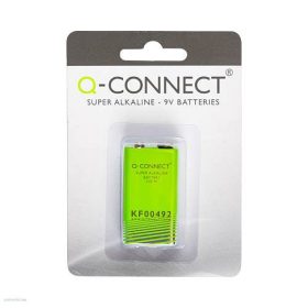 Hasáb elem 9V Super Alcaline 6LR61 Q-CONNECT KF00492 E