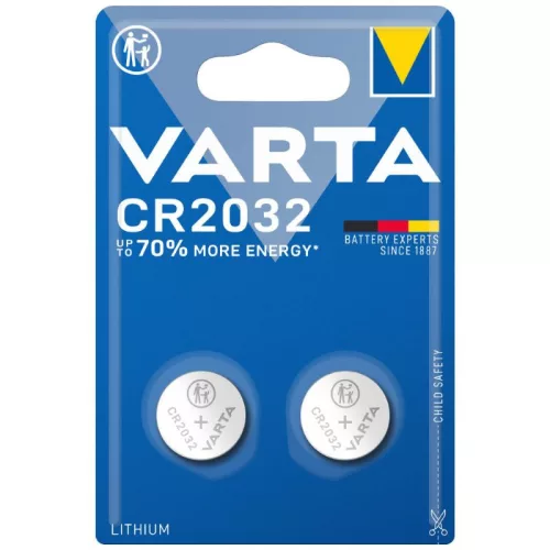 Gombelem Varta CR 2032 ELECTRONICS 2db Varta 6032101402