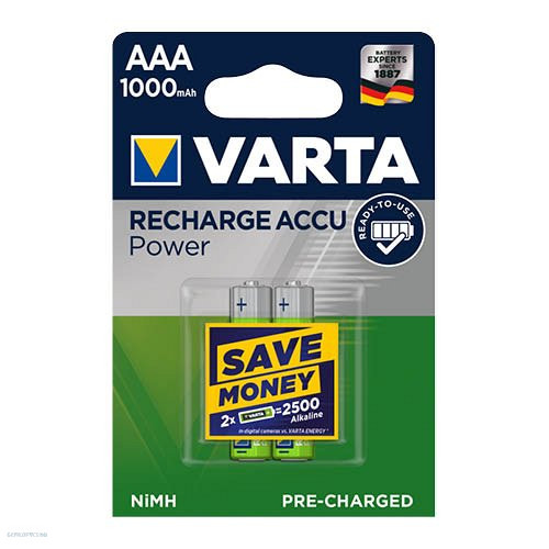 Akkumulátor Varta Professional AAA/mikro 1000 mAh 2 db