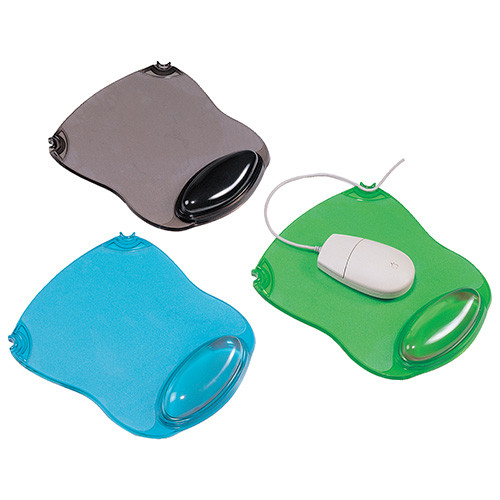 Egérpad csuklótámasszal Q-CONNECT kék