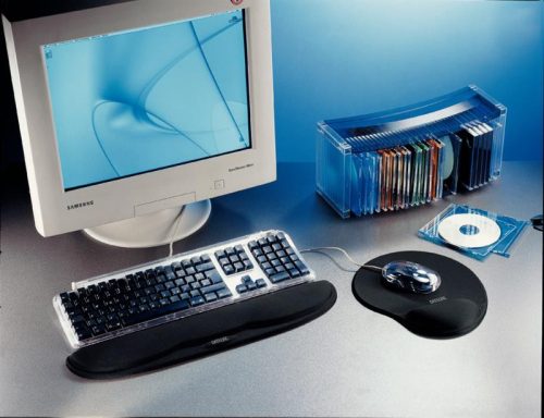 Csuklótámasz géltöltésű Fashion Esselte 671.. fekete