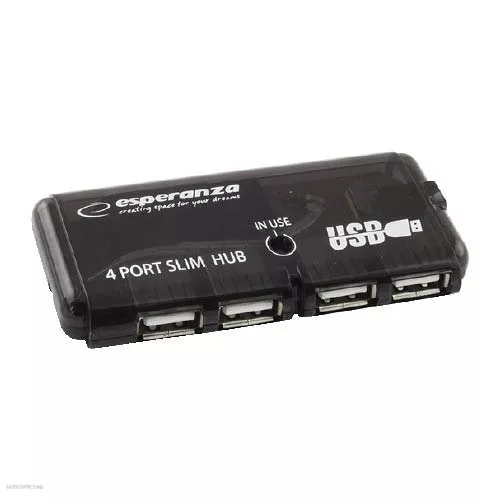 USB Elosztó Esperanza EA112 4 portos USB HUB