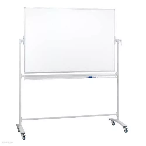 Fehértábla 100x150cm forgatható állvánnyal STC202 lakkozott Franken