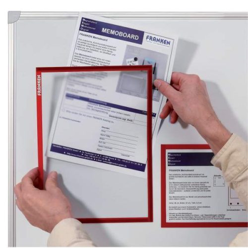 Dokumentumtartó A/4 mágneses FRANKEN ITS-A4M zöld