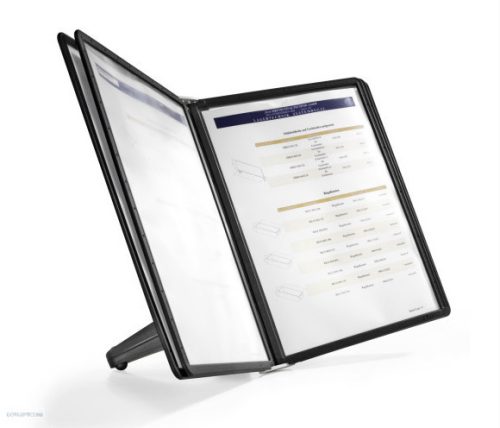 Bemutatótábla tartó asztali 5db-os Durable Sherpa Soho5 5540