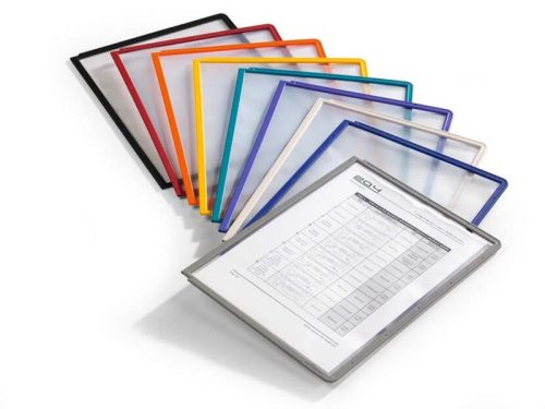 Bemutatótábla A/4 DURABLE SHERPA 5606 ezüst