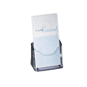 Prospektustartó 125x200x75mm 1részes asztali Sigel LH113